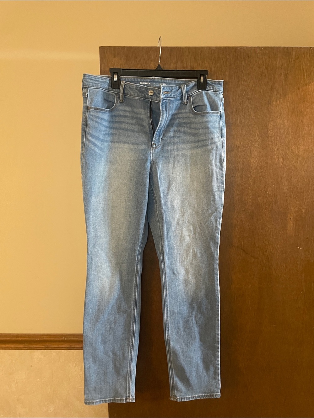 Old Navy Light Blue Straight Leg Jeans